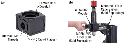 SM1 and 30 mm Cage Interfaces