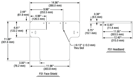 Plastic Face Shield