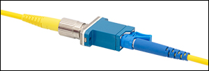 ADALC1 Mating Sleeve with Two LC/PC-Terminated Cables