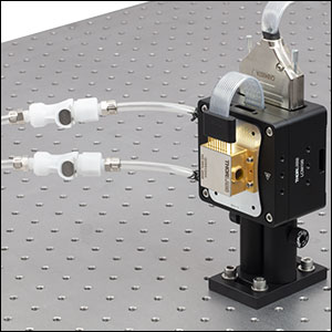 LCM100 with posts mounted on a BA2 Plate.