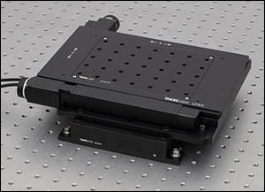 LPXY1 Attached to an Optical Table