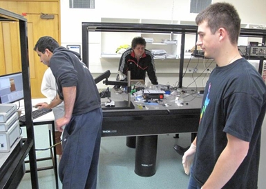 Thorlabs' Photonics Equipment Being Used by Dr. Meglinski and His Students