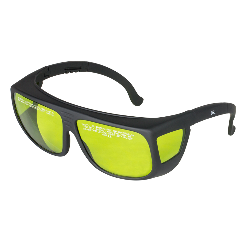 Certified Laser Safety Glasses