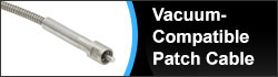 Vacuum-Compatible Multimode Fluoride Patch Cable