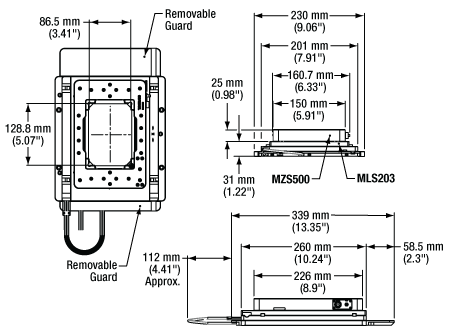 XYZ Microscope Stage