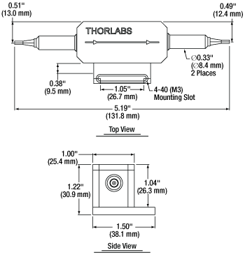 IO-J-980 Mechanical Drawing