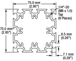 XE75L Engineering Drawing