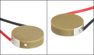 Electrodes with and without Dot