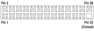 26-Pin Aux Female