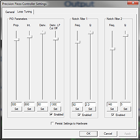 Piezo Objective Scanner GUI