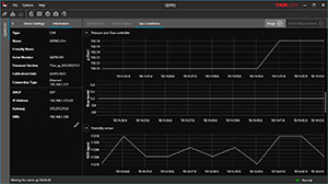 Pressure and Flow Monitoring in QEPAS Software