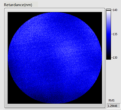 Spatial Uniformity of Retardance