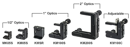Kinematic Mounts for Rectangular Optics