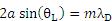 Grating Equation 2