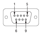 Female DB-9 Pin Diagram