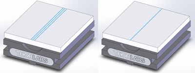 Extra Grooves in HFV001 Fiber Holder