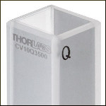 UV Fused Quartz Cuvettes Engraving