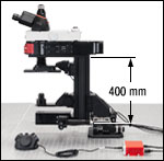 Microscope Mover on Vertical Support Rail