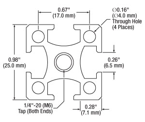 XE25L Engineering Drawing