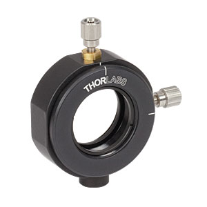 LM1XY - Translating Lens Mount for Ø1in Optics, 1 Retaining Ring Included