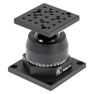 SL20 - Articulating Base Ball Stage, High Precision Ball & Socket Mounting Platform