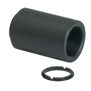 SM05L10 - SM05 Lens Tube, 1in Thread Depth, One Retaining Ring Included