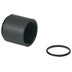 SM1L10 - SM1 Lens Tube, 1.00in Thread Depth, One Retaining Ring Included