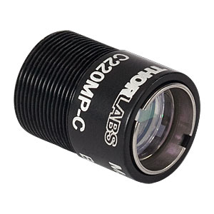 C220MP-C - Mounted Matched Pair, f = 11.0 mm, NA = 0.25, ARC: 1050 - 1700 nm