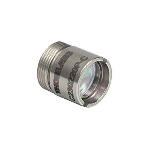 C230220P-C - Mounted Aspheric Lens Pair, 0.55 NA / 0.25 NA, ARC: 1050 - 1700 nm