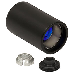 LT240P-B - Collimation Tube with Optic for Ø5.6 and Ø9 mm Laser Diodes, f = 8.00 mm, NA = 0.50, AR Coated: 650 - 1050 nm