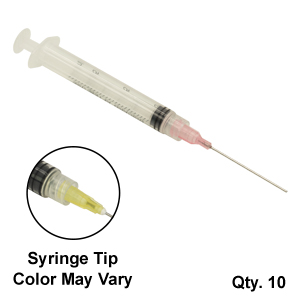 MS403-10 - 3 cc Empty Epoxy Syringe, Package of 10, Disposable