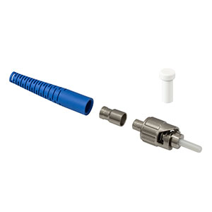 30126B1 - ST®/PC Single Mode Connector, Ø125 µm Bore, Ceramic Ferrule, Ø3.0 mm Boot