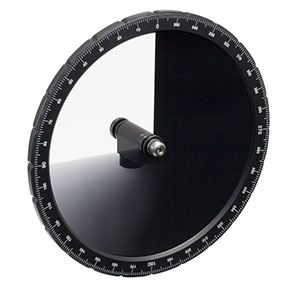 NDC-100C-4M - Mounted Continuously Variable ND Filter, Ø100 mm, OD: 0.04 - 4.0