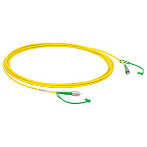 P3-830A-FC-5 - Single Mode Patch Cable, 830 - 980 nm, FC/APC, Ø3 mm Jacket, 5 m Long