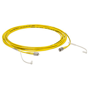 P1-1550A-FC-5 - Single Mode Patch Cable, 1460-1620 nm, FC/PC, Ø3 mm Jacket, 5 m Long