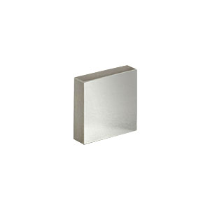 ME05S-P01 - 1/2in Square Protected Silver Mirror, 3.2 mm Thick