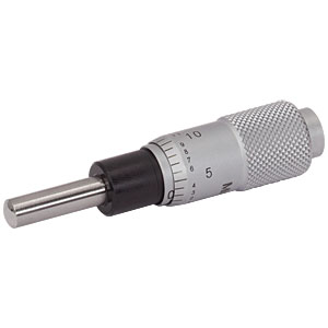 148-811ST - 1/2in Travel Micrometer Head with 0.001in Graduations, Spherical Tip