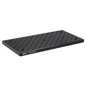 MB1530/M - 150 mm x 300 mm x 12.7 mm Aluminum Breadboard, M6 Double-Density Taps