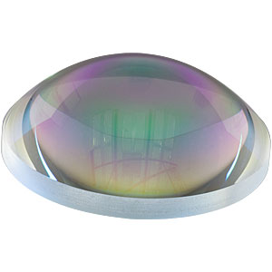 AL100100-C - Ø100 mm N-BK7 Aspheric Lens, f=100 mm, NA=0.48, ARC: 1050-1700 nm