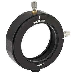 LM2XY - Translating Lens Mount for Ø2in Optics, 1 Retaining Ring Included