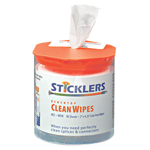 LFW90 - Lint-Free Wipes, 90 Sheets Per Tub