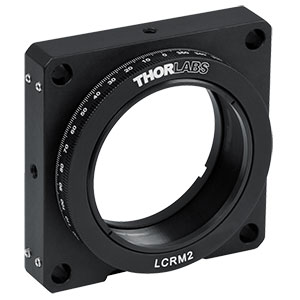 LCRM2 - 60 mm Cage Rotation Mount for Ø2in Optics, 8-32 Tap