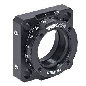 CRM1/M - Cage Rotation Mount for Ø1in Optics, SM1 Threaded, M4 Tap