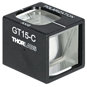 GT15-C - Glan-Taylor Polarizer, 15 mm Clear Aperture, Coating: 1050 - 1700 nm