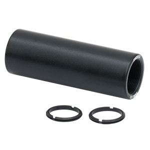 SM05M20 - SM05 Lens Tube Without External Threads, 2in Long, Two Retaining Rings Included