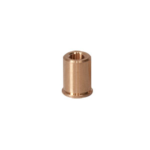 F3ESN1P - Threaded Bushing, Phosphor Bronze, M3 x 0.20, 7 mm Long