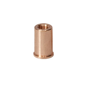 F6SSN2P - Threaded Bushing, Phosphor Bronze, 6-80, 0.375in Long