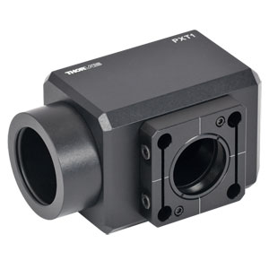 PXT1 - Housing for Side-On PMTs, 8-32 and 1/4in-20 Tapped Holes