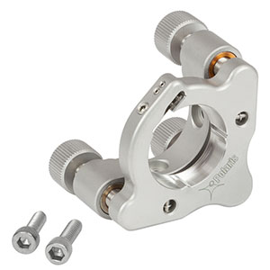 POLARIS-K1 - Polaris<sup>®</sup> Ø1in Mirror Mount, 3 Adjusters, Flexure Spring Retention