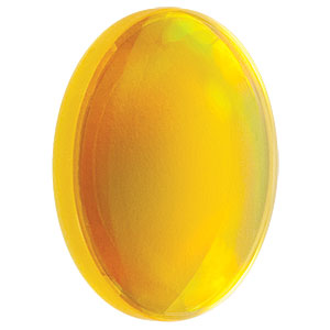 LA5763-E -  Ø1" CaF<sub>2</sub> Plano-Convex Lens, f = 50 mm, AR-Coated: 2 - 5 µm